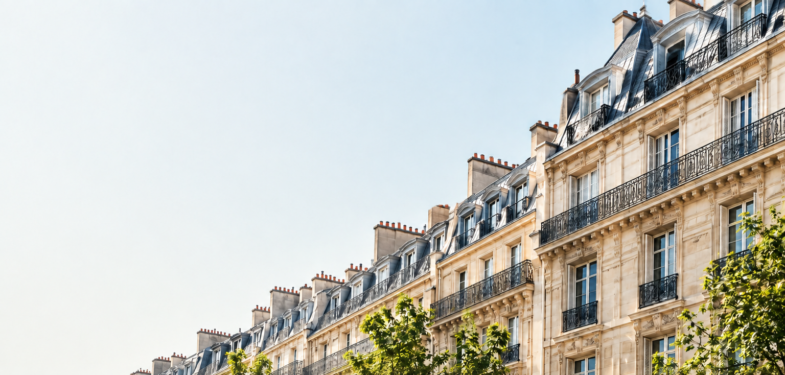Façades d’immeubles résidentiels