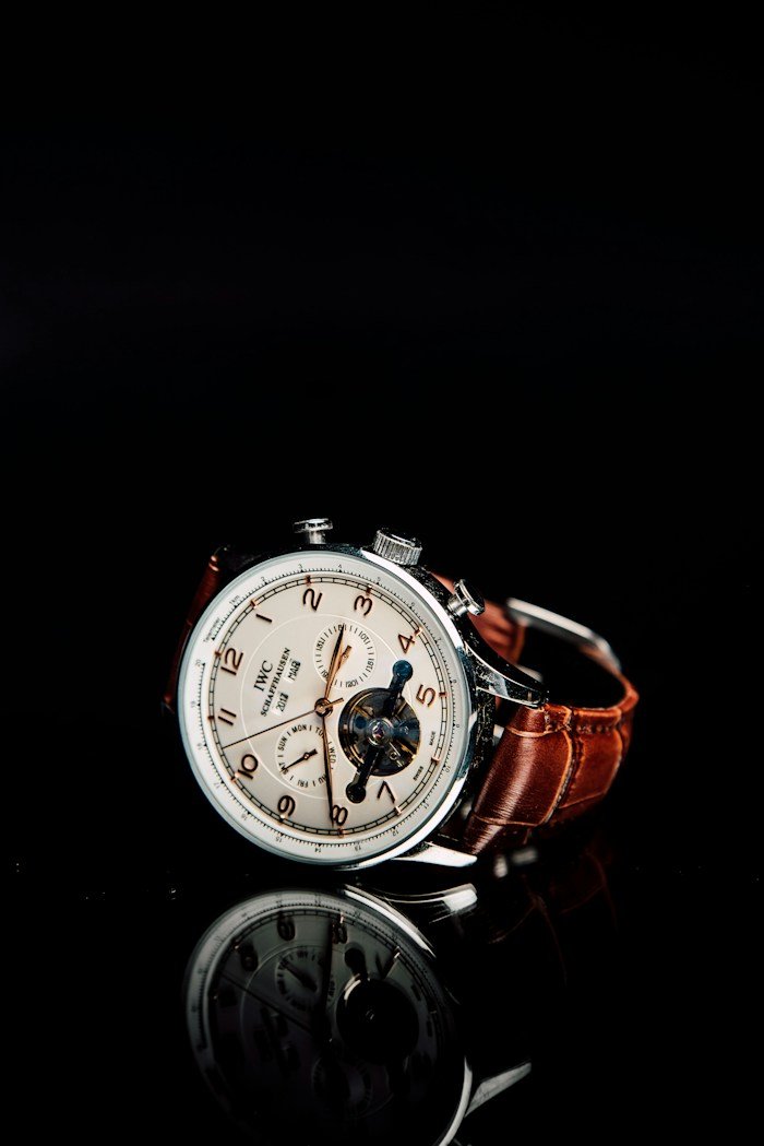 Montre mécanique, photographie d’illustration